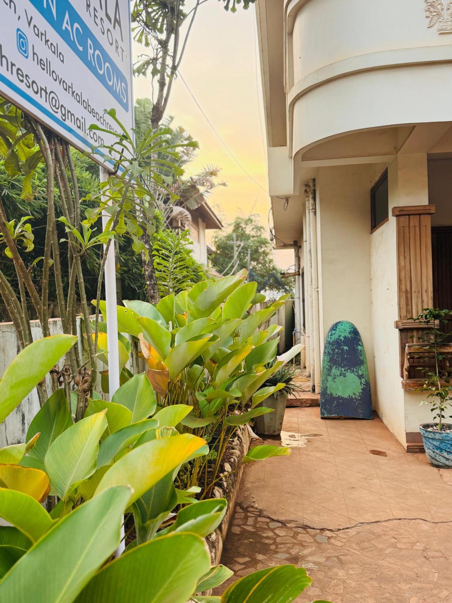 Beach View Balcony Resort By Hello Varkala Exterior photo
